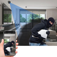 1080P HD Portable Wireless Mini Home Security Camera with Night Vision Motion Detection