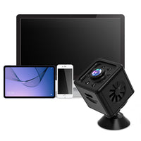 1080P HD Portable Wireless Mini Home Security Camera with Night Vision Motion Detection
