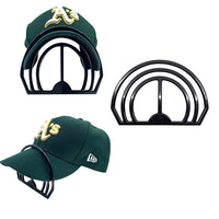 2Pcs Black Hat Brim Bender Baseball Cap Shaper Brim Curver