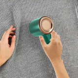 Electric Lint Catcher Clothes Fabric Shaver Sweater Fuzz Pellet Trimmer Green