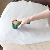 Electric Lint Catcher Clothes Fabric Shaver Sweater Fuzz Pellet Trimmer Green