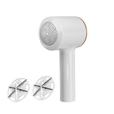 Electric Lint Catcher Clothes Fabric Shaver Sweater Fuzz Pellet Trimmer White