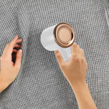 Electric Lint Catcher Clothes Fabric Shaver Sweater Fuzz Pellet Trimmer White