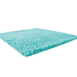 Floor Area Rug Bedroom Carpet Plush Abstract Modern Soft Living Room Non-slip Mat-Blue