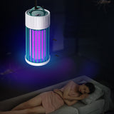 USB Rechargeable Electric Mosquito Killer Lamp Night Light Mosquito Zapper Trap-Green