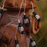 3M 20LED Retro Kerosene Lantern Fairy String Lights Battery Operated