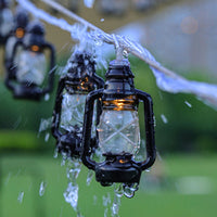 3M 20LED Retro Kerosene Lantern Fairy String Lights Battery Operated