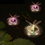 Dragonfly Floating Pool Lights Solar Powered Color-Changing LED Floating Night Lights Decorations 的副本