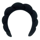 Mimi and Co Spa Headband for Women Black