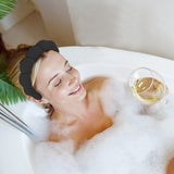Mimi and Co Spa Headband for Women Black
