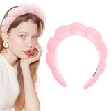 Mimi and Co Spa Headband for Women Pink
