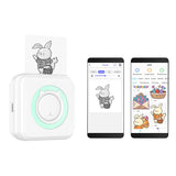 Portable Bluetooth Wireless Mini Printer Heat-Sensitive Print Maker Green