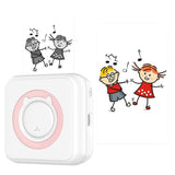 Portable Bluetooth Wireless Mini Printer Heat-Sensitive Print Maker Pink