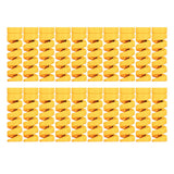 40 Pieces Cable Protector Spiral Phone Charge Cable Saver Yellow