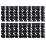 40 Pieces Cable Protector Spiral Phone Charge Cable Saver Black