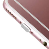 For iPhone Phone Speaker Dustproof Stickers Protector Kit-Silver