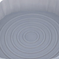 FancyGrab 2Pcs Air Fryer Silicone Pot Air Fryer Liners Microwave Oven Baking Accessories Grey
