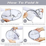 FancyGrab 3-Tier Drying Rack Foldable Clothes Hanging Dryer Laundry Mesh Flat Rack