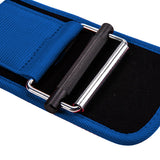 Self Locking Weight Lifting Belt Fitness Support Belt Training Belt Blue