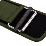 Self Locking Weight Lifting Belt Fitness Support Belt Training Belt Green