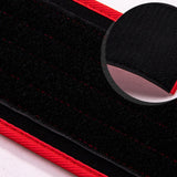 Self Locking Weight Lifting Belt Fitness Support Belt Training Belt Red