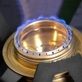Portable Outdoor Mini Alcohol Stove Burner for Camping Hiking Black