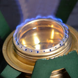 Portable Outdoor Mini Alcohol Stove Burner for Camping Hiking Green