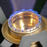 Portable Outdoor Mini Alcohol Stove Burner for Camping Hiking Grey
