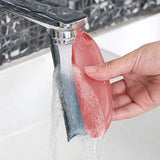 2Pcs Reusable Lint Catcher Pet Hair Remover Brush for Furniture Clothing Red
