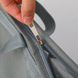 FancyGrab 5Pcs Handbag Dustproof Bags Clear Purse Storage Organisers for Closet Grey