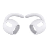 3 Pairs Anti Slip Covers for AirPods Pro Silicone Ear Hooks Earphone Covers White