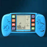 Pocket Handheld Video Game Device 3.5in Brick-Style Player with 23 Classic Games – Blue