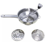 Rotary Food Mill Stainless Steel Baby Food Purees Maker