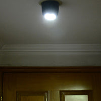 Set of 2Pcs Rotatable Battery Operated Motion Sensor Light -Black