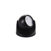 Set of 2Pcs Rotatable Battery Operated Motion Sensor Light -Black