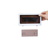Waterproof Bathroom Shower Phone Storage Case White