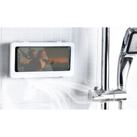 Waterproof Bathroom Shower Phone Storage Case Blue