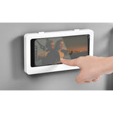 Waterproof Bathroom Shower Phone Storage Case White