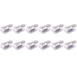 12Pcs Quilt Cover Gripper Without Needle Purple