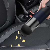 Wireless Vacuum Cleaner Car Handheld Vacuum Mini Power USB Rechargeable-Black