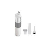 Wireless Vacuum Cleaner Car Handheld Vacuum Mini Power USB Rechargeable-White