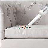 Wireless Vacuum Cleaner Car Handheld Vacuum Mini Power USB Rechargeable-White