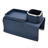 Silicone Sofa Arm Cup Holder Tray -Blue