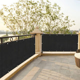 5M Balcony Privacy Screen Cover -Black
