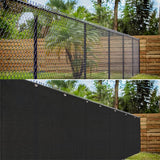 5M Balcony Privacy Screen Cover -Black