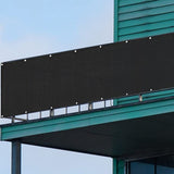 5M Balcony Privacy Screen Cover -Black