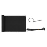 5M Balcony Privacy Screen Cover -Black