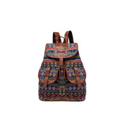 Geometric Canvas Backpacks Style 5
