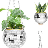 Disco Ball Hanging Planter 10 x 10 cm