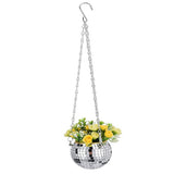 Disco Ball Hanging Planter 10 x 10 cm